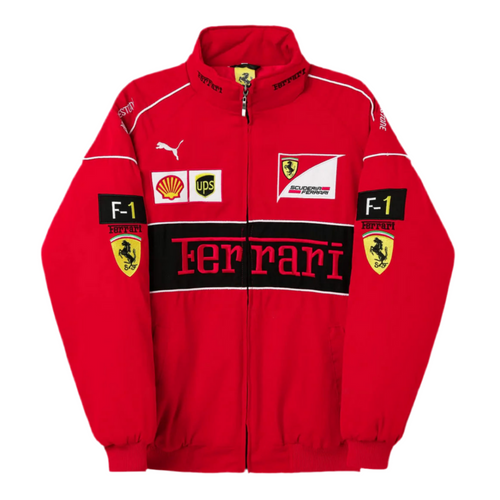 Jacket Ferrari F1 Vintage Full Red