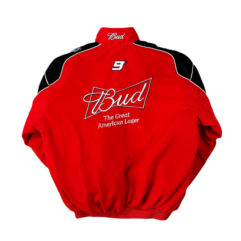 Jacket Budweiser Vintage Nascar Red Edition