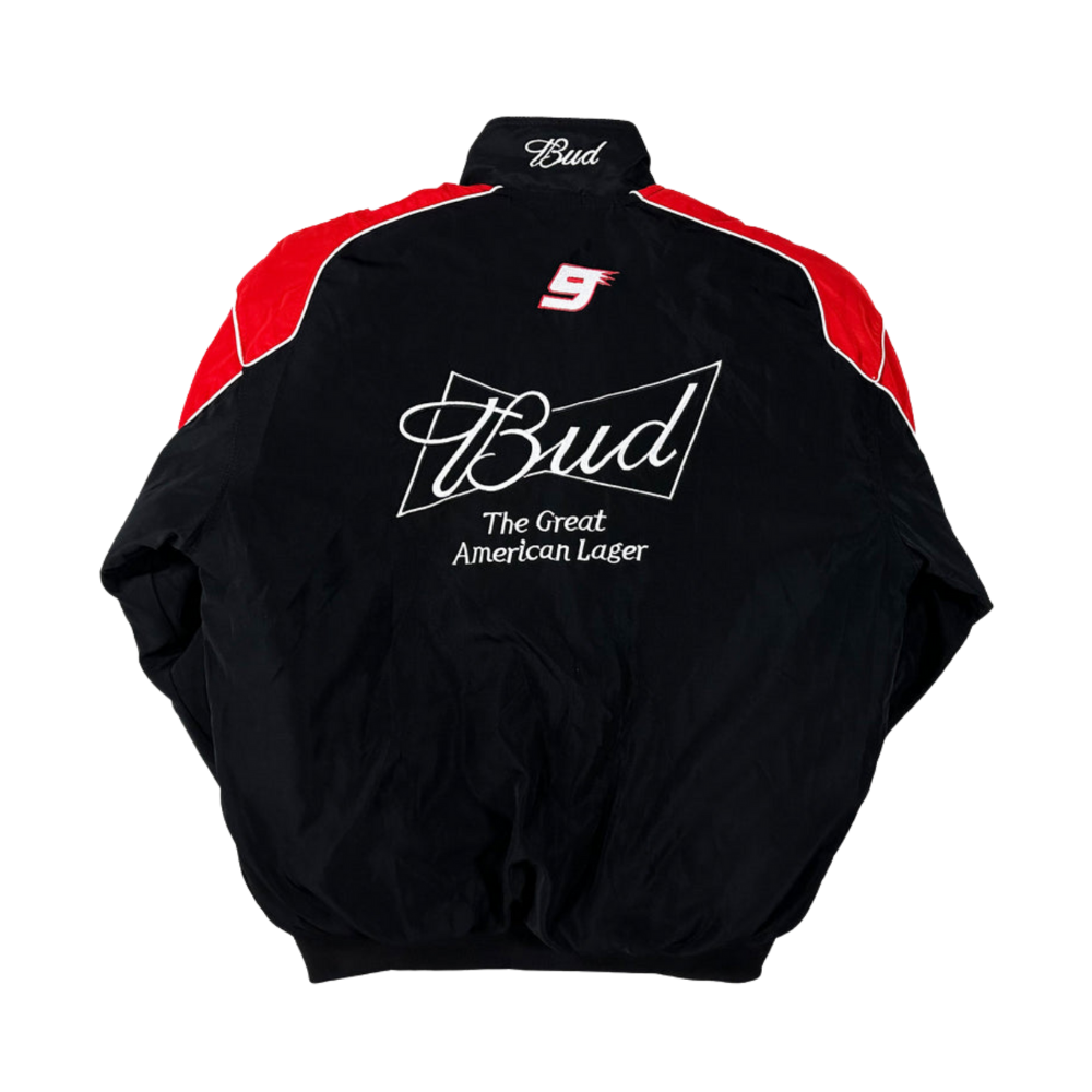 Jacket Budweiser Vintage Nascar Black Edition