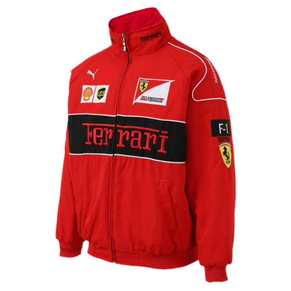 Jacket Ferrari F1 Vintage Full Red