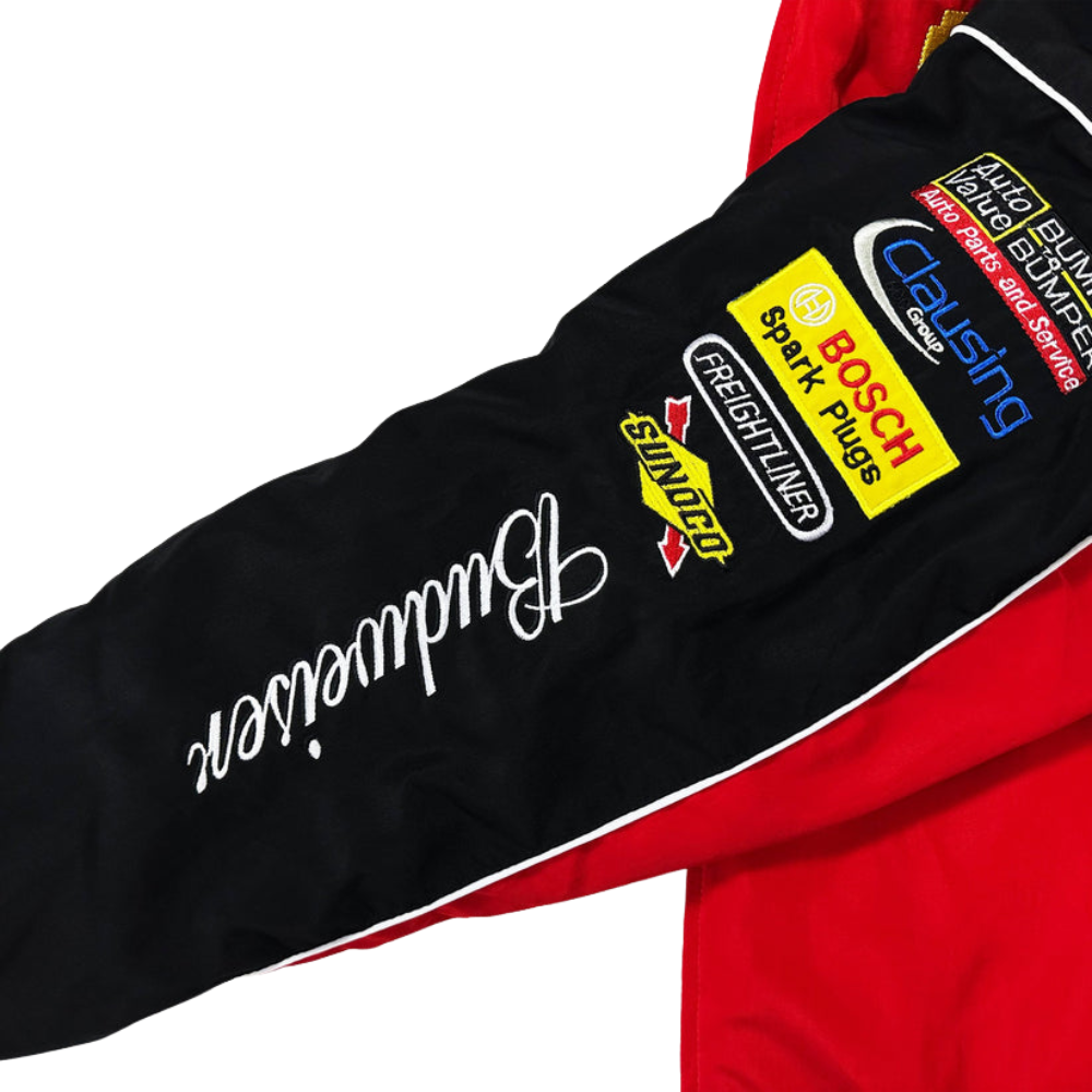 Jacket Budweiser Vintage Nascar Red Edition