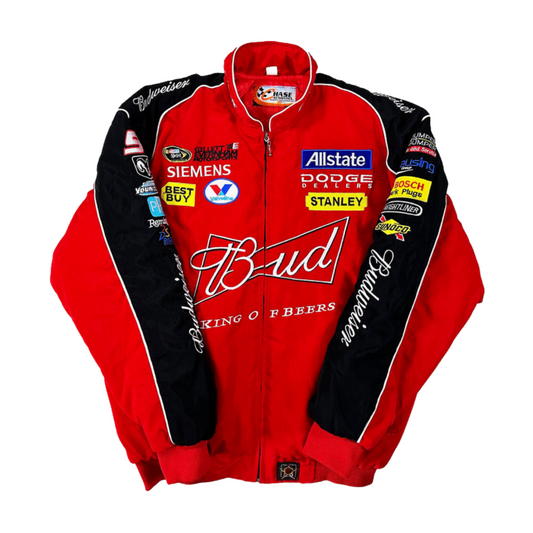 Jacket Budweiser Vintage Nascar Red Edition