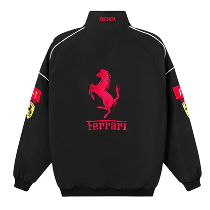 Jacket Ferrari F1 Vintage Full Black
