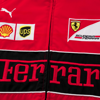 Jacket Ferrari F1 Vintage Full Red